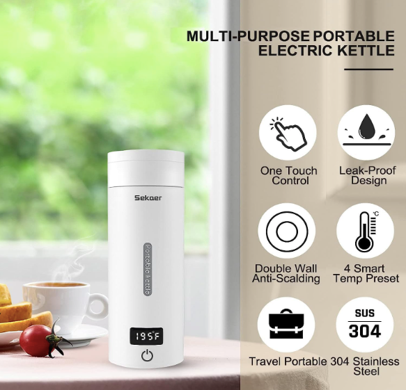 Portable Travel Electric Kettle