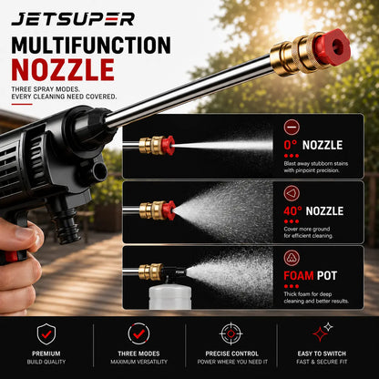 JetSuper™ Pro - Most Powerful Pressure Washer For Car, Home & Outdoor Space
