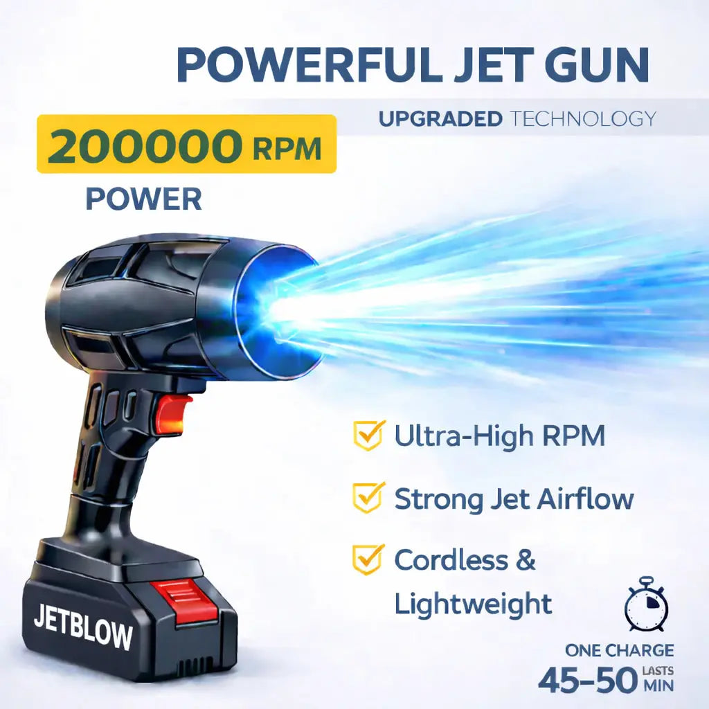 Jetblow™ Pro - Most Powerful Air Blower For Car, Home & Outdoor Space