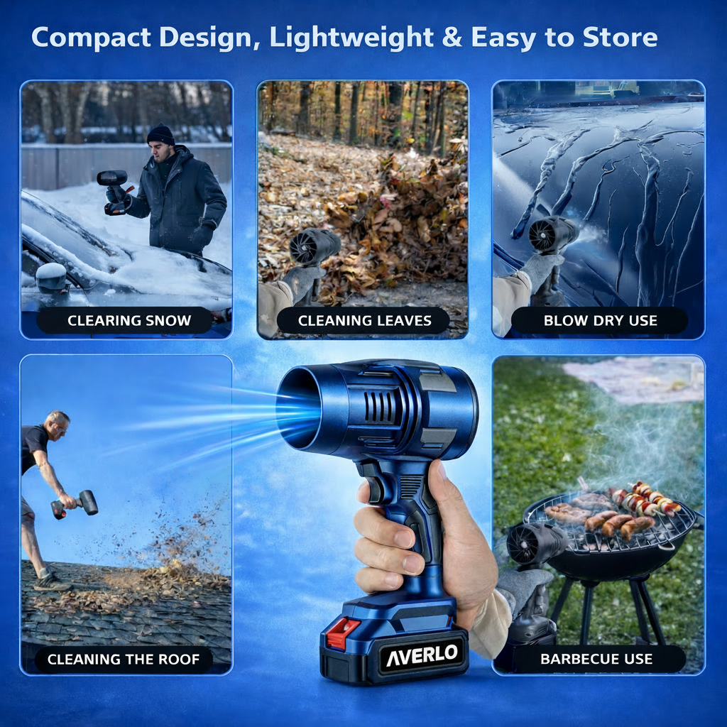 Jetblower™ - The Most Powerful Rechargeable Turbo Air Blower System (200000 RPM)