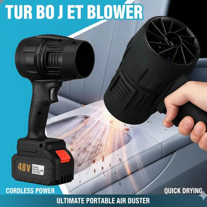 Jetblower™ - The Most Powerful Rechargeable Turbo Air Blower System (200000 RPM)
