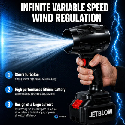 Jetblow™ Pro - Most Powerful Air Blower For Car, Home & Outdoor Space