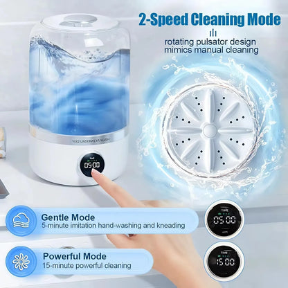 Portable Washing Machine - Digital Display