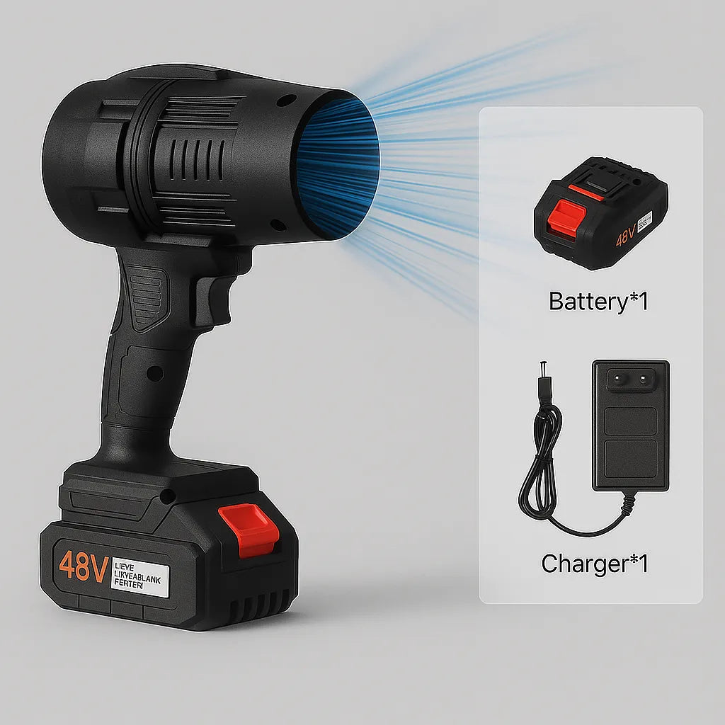 Jetblower™ - The Most Powerful Rechargeable Turbo Air Blower System (200000 RPM)